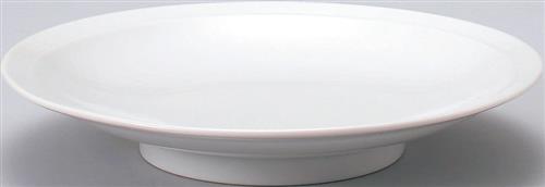 リム玉24cm深皿　お皿　白食器　磁器　φ235*45　31190001【代引き不可】