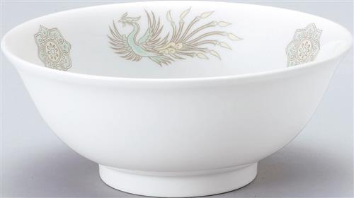 【代引不可】業務用　北京　反高台21cm丼　アルミナ磁器　食器　　φ203*H84(mm)　1250cc　76194620