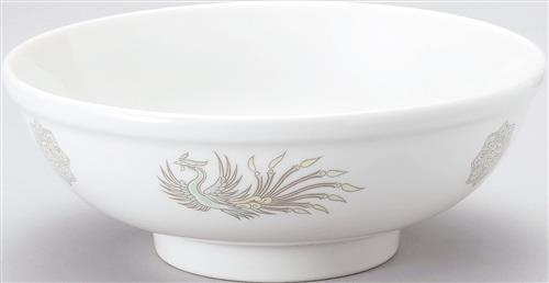 【代引不可】業務用　北京　玉渕21cm丼　アルミナ磁器　食器　φ210*H85(mm)　1400cc　76196620