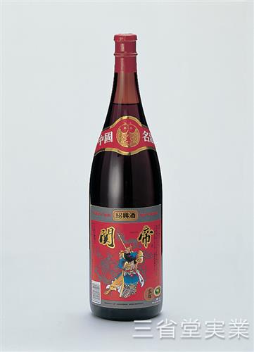 【送料無料(本州限定)・代引不可】関帝陳年5年花彫酒 [赤ラベル]　17度　1800ml×6本　SK0173　1338-0110