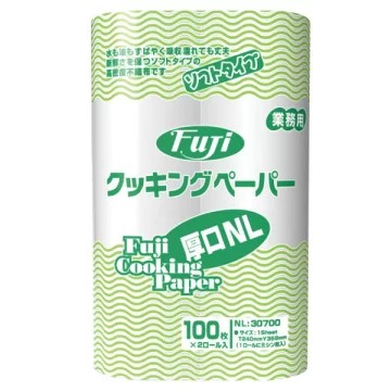 【業務用】【ケース販売】【使い捨て】尚美堂　フジナップ　フジクッキングペ一パ一 & エコクッキングペ一パ一 NL(大判厚口)　30700　359×240mm　1600(100枚×2ロール×8袋)/ケース×5ケース