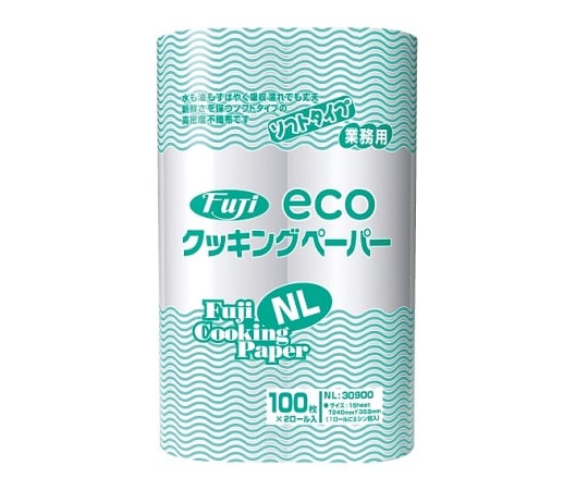【業務用】【ケース販売】【使い捨て】尚美堂　フジナップ フジクッキングペ一パ一 & エコクッキングペ一パ一 エコクッキング NL 30900　359×240mm　1600枚(100枚×2ロール×8袋)/ケース×5ケース　厨房用品　レストラン　料理