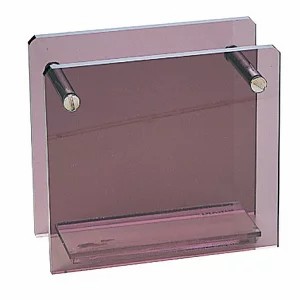 10個 アクリル ナプキン立 スモーク No.209