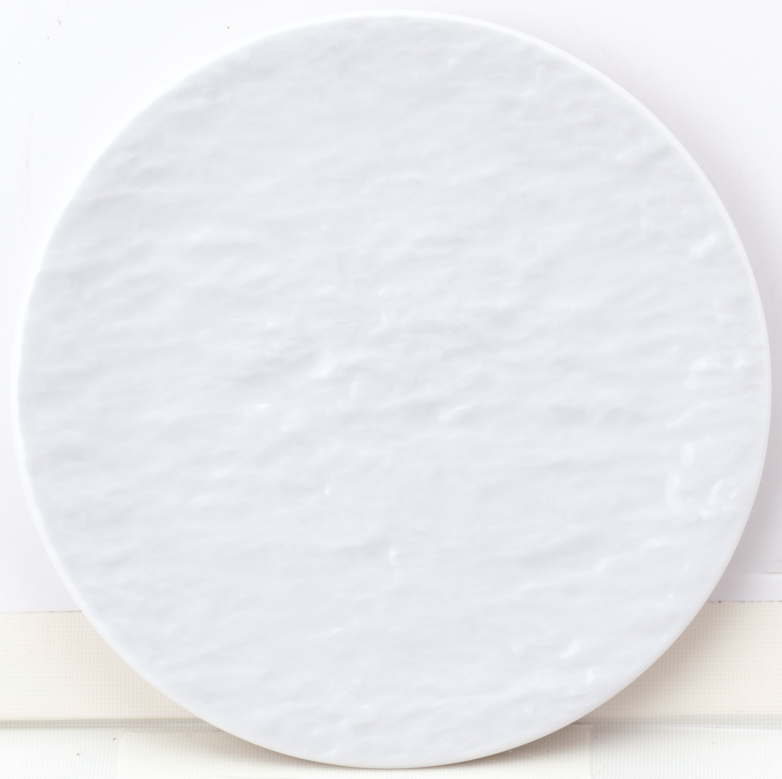 石目 白 FX17cm皿 17.1×1.5cm