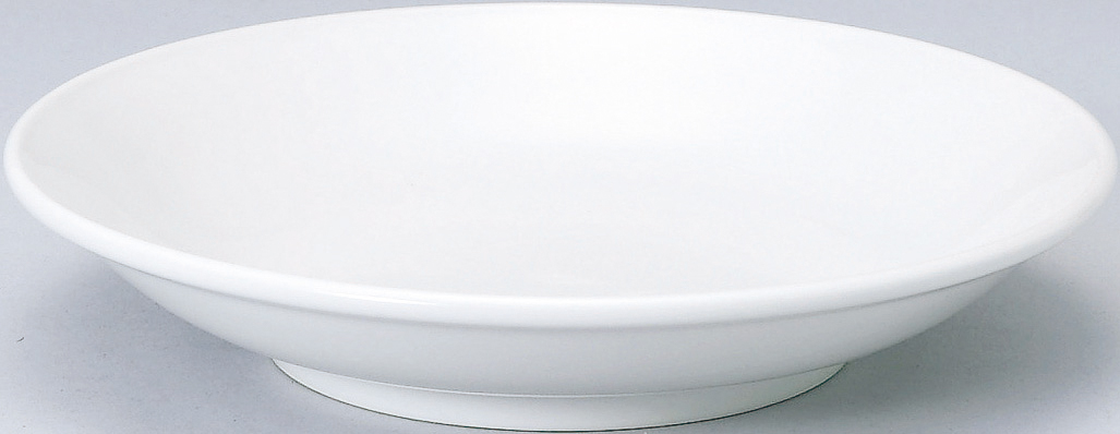 白中華 メタ玉21cm深皿 211x43mm