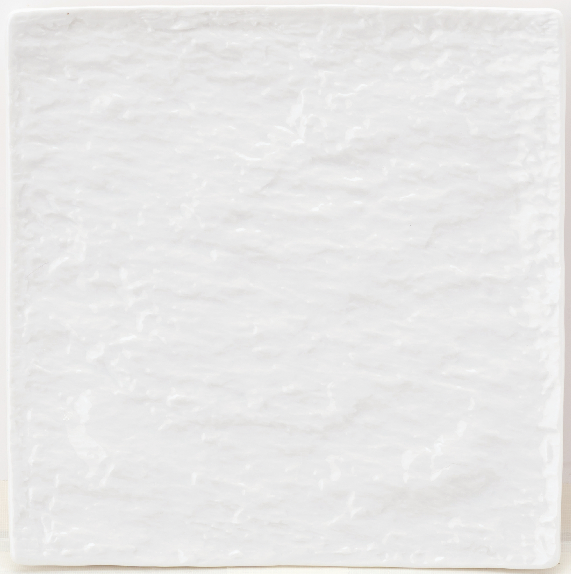 石目 白 23cm正角皿 22.8×22.8×2.6cm