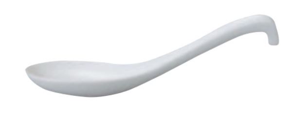 業務用 白磁 レンゲ ラーメンレンゲ[166×50]