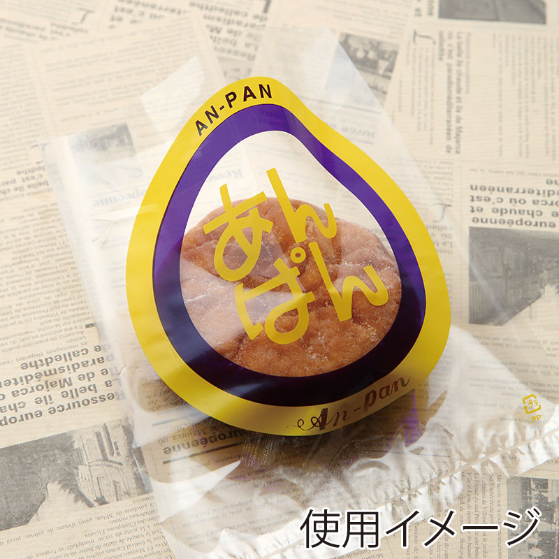 【業務用】【パン包材】大阪ポリエチレン販売　レトロ調 No.16 あんぱん　4042　IP0.025×150×180　1000枚/ケース×3ケース