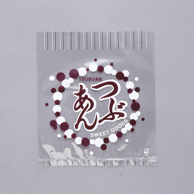 【業務用】【パン包材】大阪ポリエチレン販売　レトロ調新 No.12 つぶあん　4055　IP0.025×150×170　1000枚/ケース×4ケース