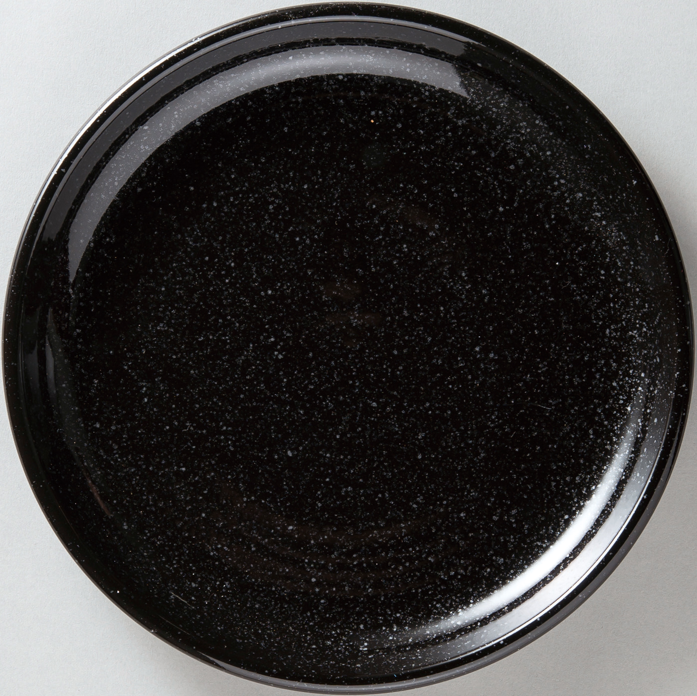 天河 黒御影 28cm皿 黒御影 28×3.4cm