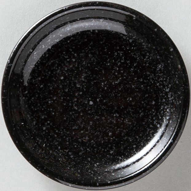 天河 黒御影 12cm皿 黒御影 12×2.1cm