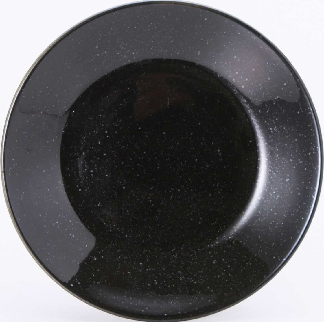 水明 黒御影 15cm皿 黒御影 15×2.4cm