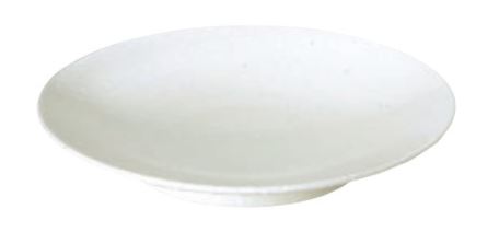 業務用 25cm 深皿 高台25cm深皿　粉引[253×50]