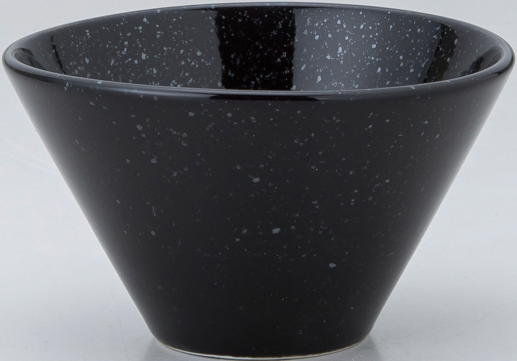 水明 黒御影 12cm深ボール 黒御影 12.2×7.3cm・340cc
