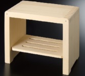 木製 箱型風呂椅子 5-1280-6
