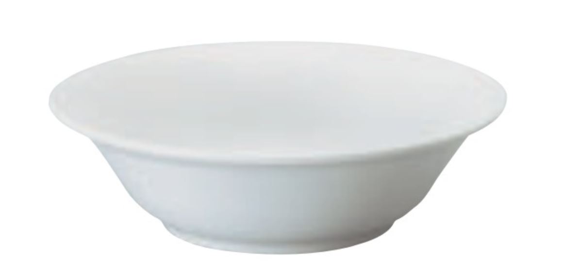 業務用 白磁 オートミル 深皿 メタオートミル[165×48mm]