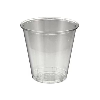 【業務用】【ケース販売】【使い捨て】尚美堂　フジナップ　フジプラカップ 3oz　100cc　透明　512300　口径φ62×高さ58×底径φ39mm　2500個(100個×25本)/ケース×3ケース　蓋別売り