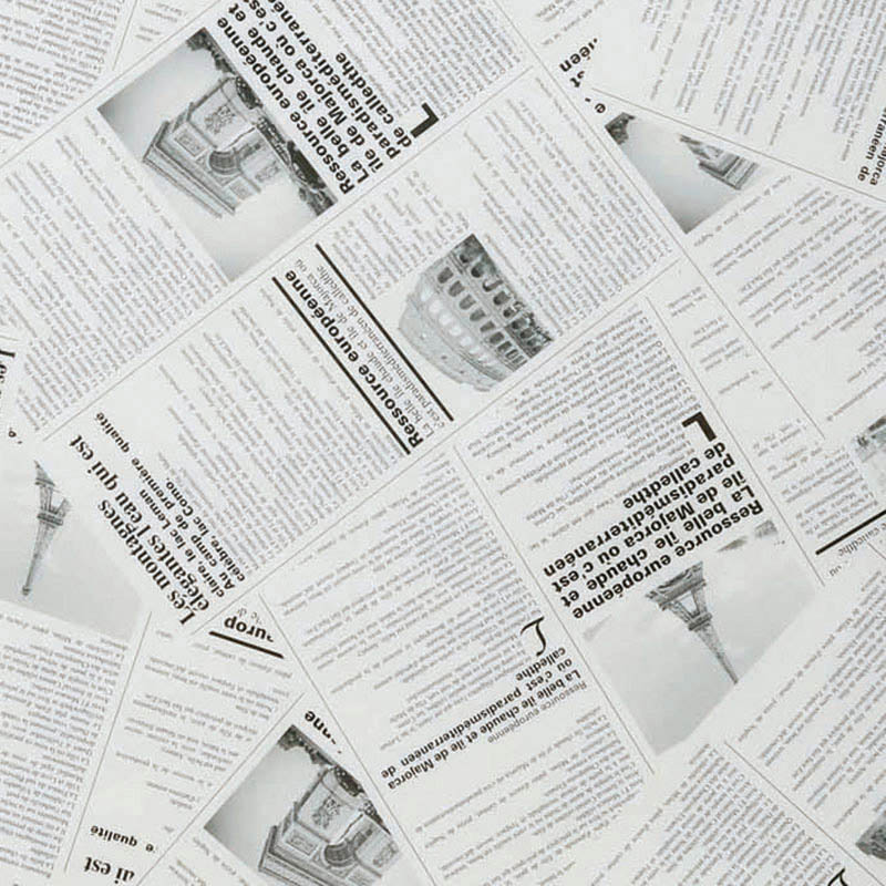 【業務用】【パン包材】大阪ポリエチレン販売　ヨーロピアンラッピングペーパー(白) 5532　450×600　1000枚入り