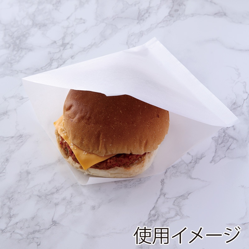 【業務用】【パン包材】大阪ポリエチレン販売　ラミバーガー袋　無地　5689　150角　3000枚入り