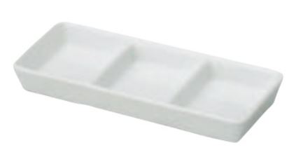 業務用 白磁 皿 スタック三品皿[170×73×26]