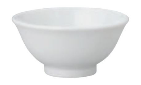 業務用 白磁 13cm スープ碗 反13cmスープ碗[127×63・330cc]