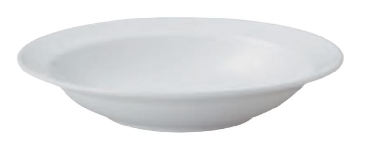 業務用 白磁 24cm 深皿 ハーフリム24cm深皿[235×41mm]