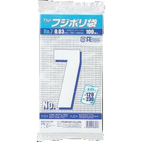【業務用】【ケース販売】【使い捨て】尚美堂　フジナップ　フジポリ袋 No.7　639700　W120×H230mm　15000枚(100枚×10袋×15箱)/ケース×3ケース　業務用