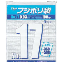 【業務用】【ケース販売】【使い捨て】尚美堂　フジナップ　フジポリ袋 No.17　640700　W360×H500mm　2000枚(100枚×5袋×4箱)/ケース×3ケース