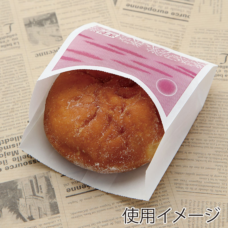 【業務用】【パン包材】大阪ポリエチレン販売　No.140 麦包　6503　90(マチ35)×(62+45)　3000枚入り