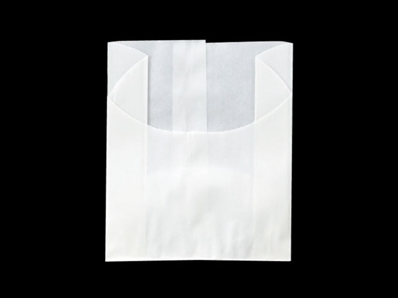 【業務用】【パン包材】大阪ポリエチレン販売　ハーフムーン無地 No.140-0(小)　6888　90(マチ35)×(62+45)　2000枚入り