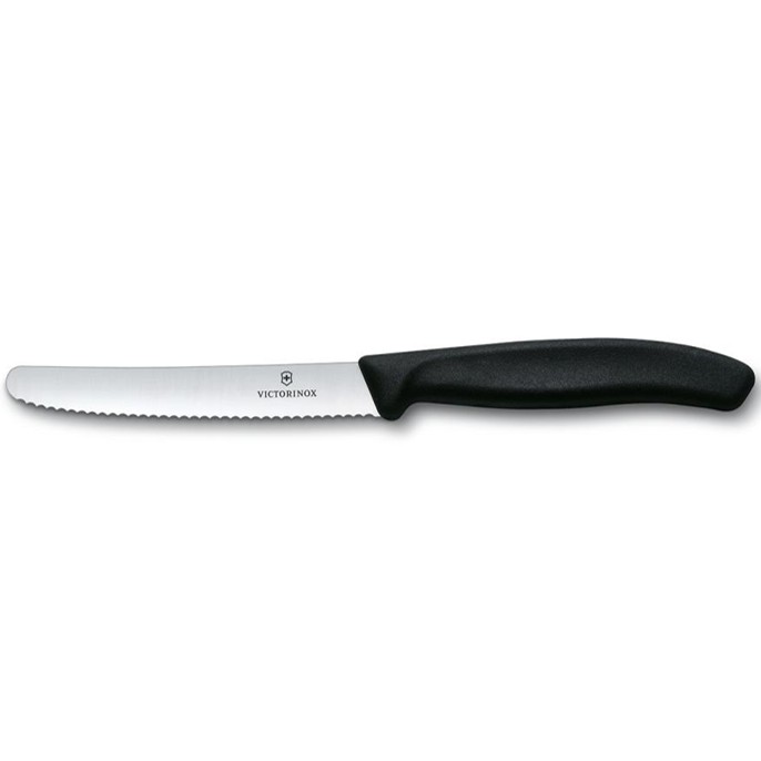 包丁・ナイフ VICTORINOX(ビクトリノックス) スイスクラシックシリーズ トマト&テーブルナイフ ブラック