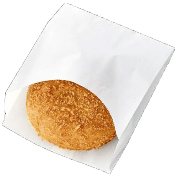 【業務用】【パン包材】大阪ポリエチレン販売　ハーフムーン無地 No.213(大)　7269　120(マチ50)×(95+45)　1000枚入り