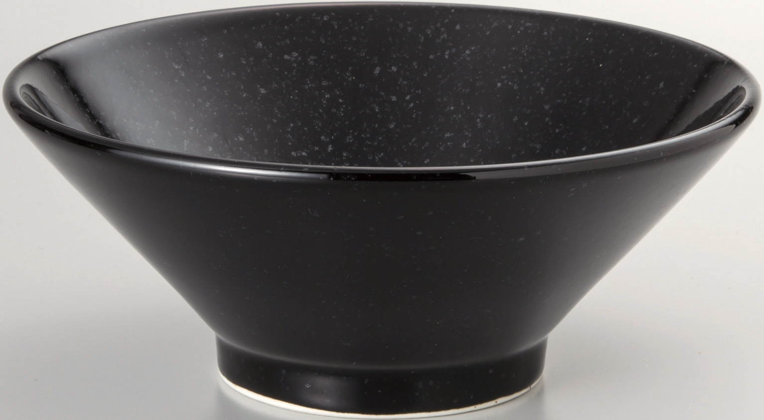 黒中華 切立高台20cm丼 黒御影