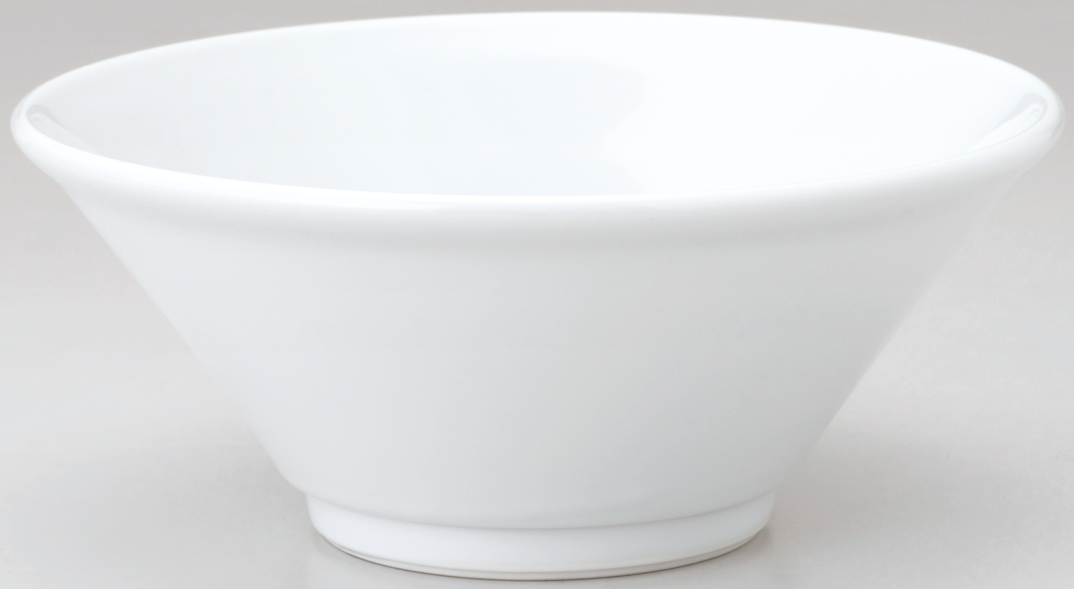 雪白 白 新切立22cm丼 21.5×9.1cm・1,350cc