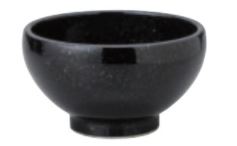 業務用 15cm 鉢 15cm丸鉢　黒御影[154×64・700cc]