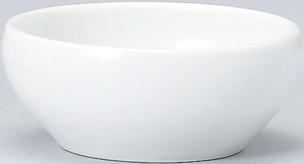 雪白 白 9cm丸鉢 9.1×3.9cm・150cc