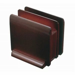 10個 木製 ナプキン&メニュースタンド ブラウン