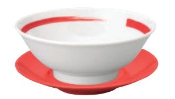 業務用 白磁 22cm 皿 22cm丼受皿[218×38](丼別売り)