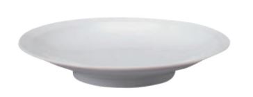 業務用 白磁 24cm 皿 リム高台24cm皿[245×41]