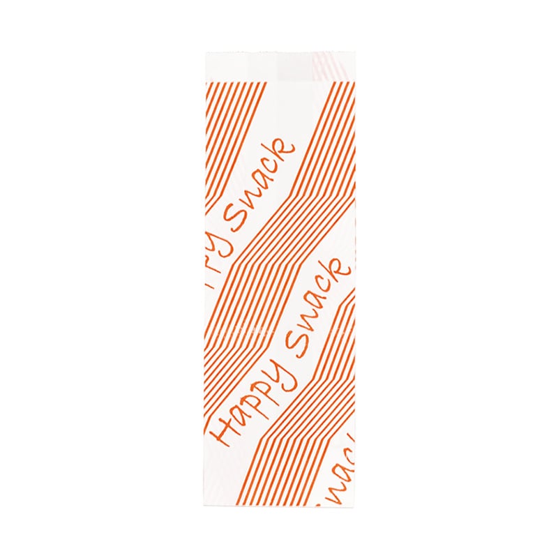 【業務用】【パン包材】大阪ポリエチレン販売　スナック袋(耐油紙) No.326 C柄(小)　8252　80(マチ45)×225+15　6000枚入り