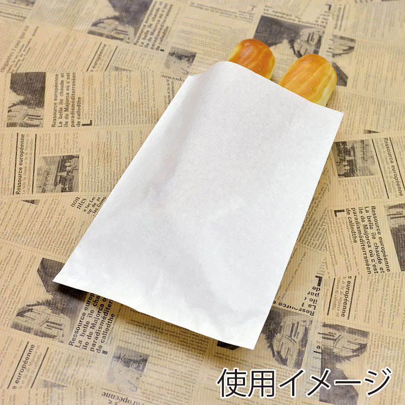 【業務用】【パン包材】大阪ポリエチレン販売　純白平袋 特1号　8253　230×305+15　2000枚入り