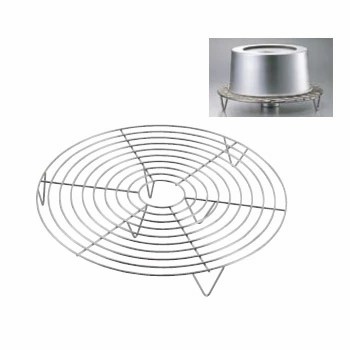 18-8・シフォンケーキクーラー 業務用ケーキ台