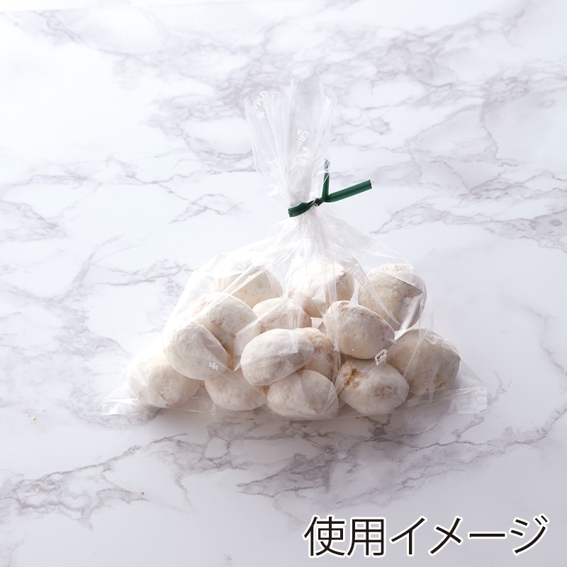 【業務用】【パン包材】大阪ポリエチレン販売　クリスマス小袋(1色)　8422　IP0.025×160×190　100枚/ケース×38ケース