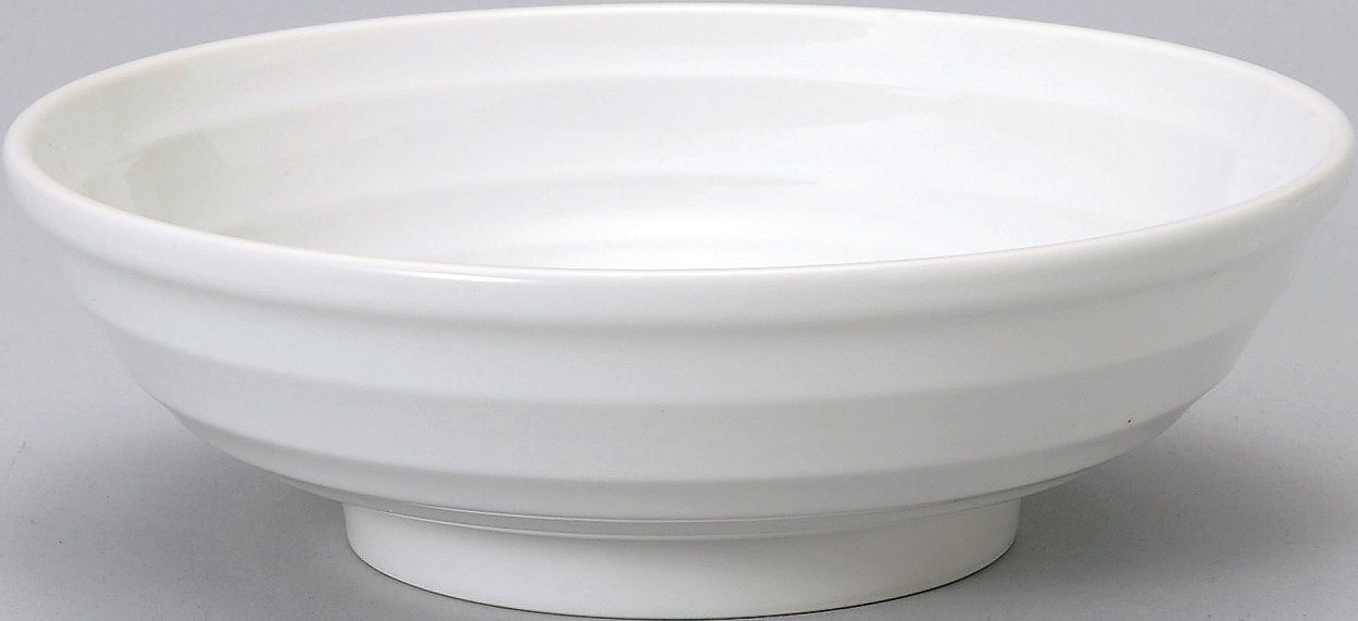 鳴門 白 23cm麺鉢 22.3×6.9cm・1,200cc