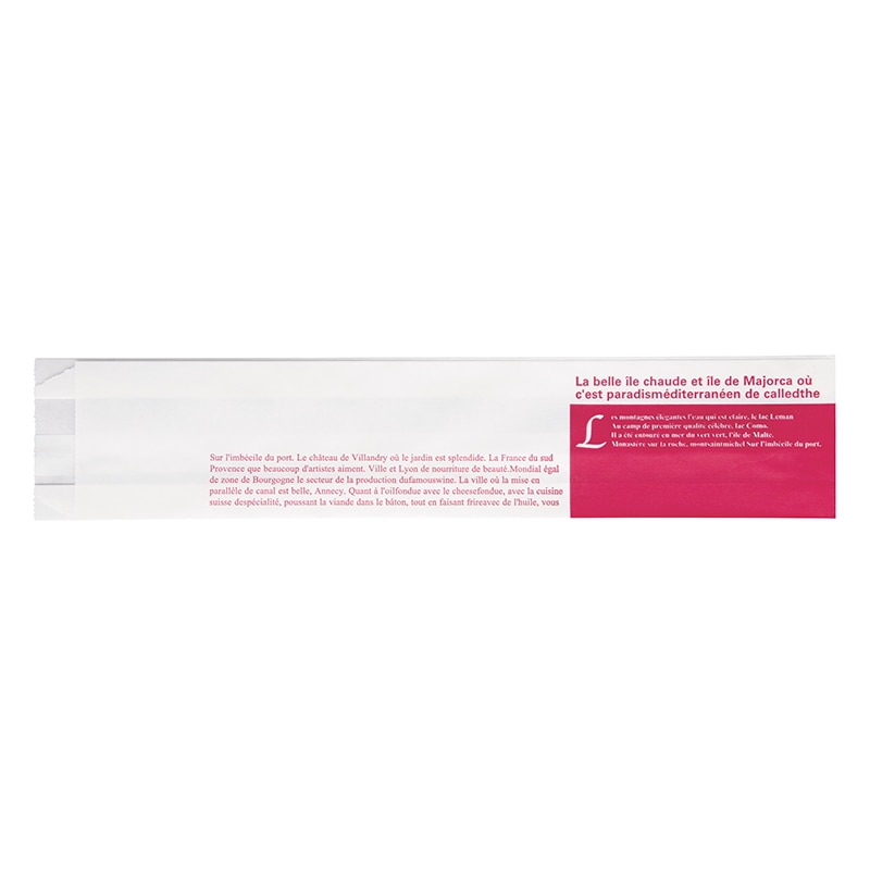 【業務用】【パン包材】大阪ポリエチレン販売　CRS-1 チュロス袋　8844　55(マチ25)×255+13　1000枚入り