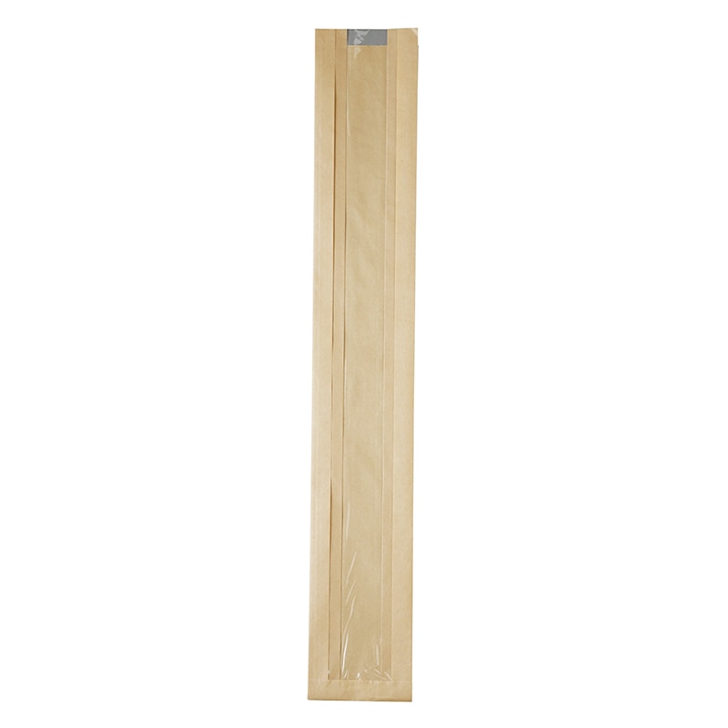 【業務用】【パン包材】大阪ポリエチレン販売　無地フェネット(茶) No.103(特大)　8850　115(マチ70)×725+18　1000枚入り