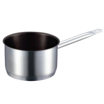 18-8 プロシェフ IH 深型片手鍋(蓋無)(目盛付)ノンスティック加工 PRO CHEF 200V電磁調理器対応  底部三層鋼  計量メモリ付 内径30cm