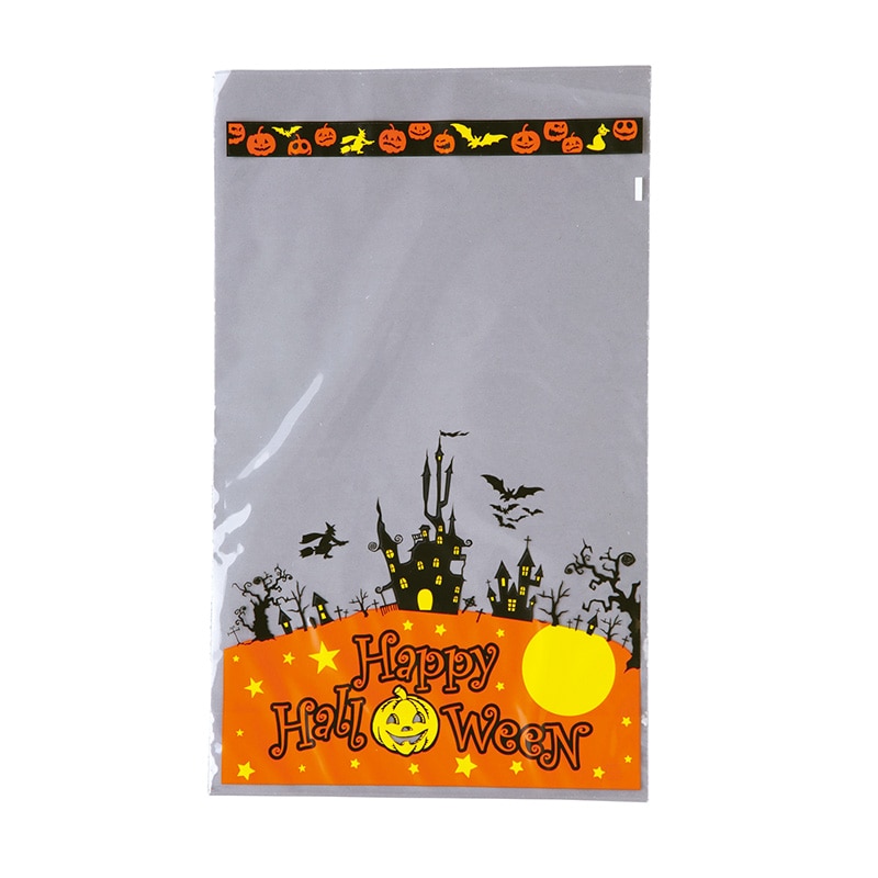 【業務用】【パン包材】大阪ポリエチレン販売　ハロウィンIP袋　8937　IP0.03×190×300　100枚/ケース×13ケース
