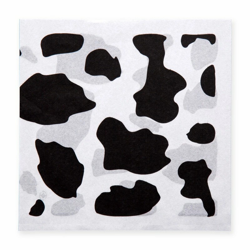 【業務用】【パン包材】大阪ポリエチレン販売　モーモー柄バーガー袋　8991　150角　1000枚入り*3セット