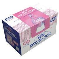 【業務用】【ケース販売】【繰り返し使用可能】尚美堂　フジナップ　フジカウンタ一クロス箱入薄手 ホワイト　940300　35×60cm　600枚(100枚×6箱)/ケース×1ケース　清潔用品　不織布